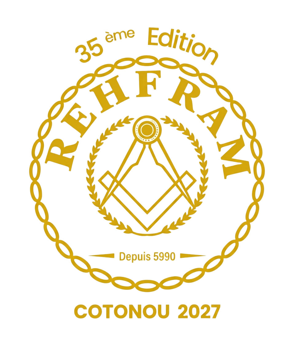 Logo officiel des 35èmes REHFRAM - Cotonou 2027